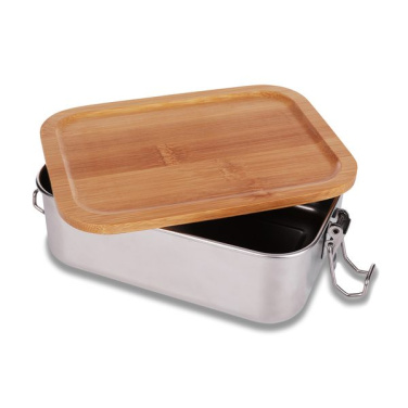 800 ml Somerton Stahl-Lunchbox, silber, Produktbild (2)