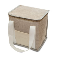 Loni isolierte Lunchtasche aus Jute, beige