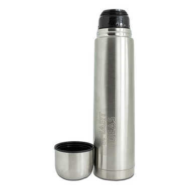 1000 ml Livin Thermoskanne, silber, Produktbild (2)