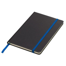 Sevilla Notizblock, quadratisch, 130 x 210 mm / 80 Seiten, blau/schwarz