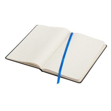 Sevilla Notizblock, quadratisch, 130 x 210 mm / 80 Seiten, blau/schwarz, Produktbild (2)