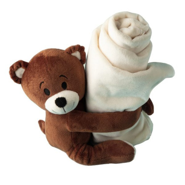 Tuli-Teddybär mit Decke, braun, Produktbild (4)