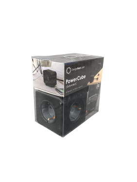 PowerCube Extended – black – 1.5m – Steckdosenleiste mit USB-Anschlüssen, Produktbild (3)