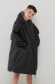 Finden & Hales Kinder-Regenjacke mit lockerer Passform, schwarz