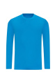 Just Cool Langarm-T-Shirt, Saphirblau