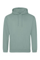 Just Hoods Kapuzenpullover, Staubiges Grün