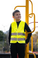 Korntex Aarhus Kinder-Arbeitsweste, Fluoreszierendes Gelb