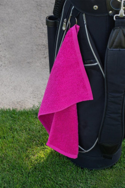 GOLFHANDTUCH, FUS, Produktbild, Fuchsie (2)