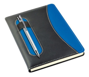 Notizbuch blau/schwarz (ohne Box), Produktbild (3)