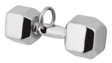 Anhänger aus Stahl, Gewicht 12 × 37 mm