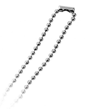 Stahlkugelkette – 2 mm x 70 cm, Produktbild (2)