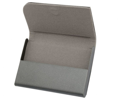 Tickethalter aus schwarzem, poliertem PU-Metall, Produktbild (2)
