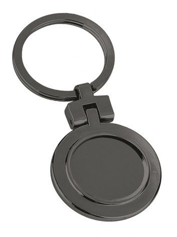Doppelter, hohler, polierter Schlüsselring (Durchmesser = 25 mm), Produktbild (1)