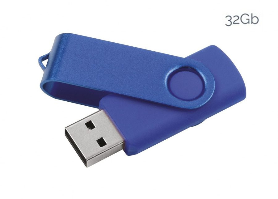 USB-Drehgelenk blau, Produktbild (1)