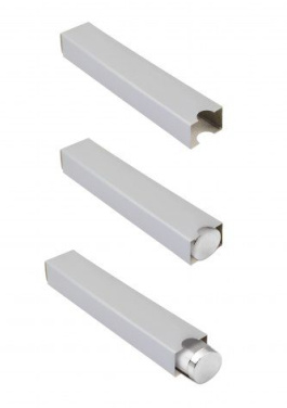 Kasten, verchromtes Aluminium – ohne Stift, Produktbild (3)