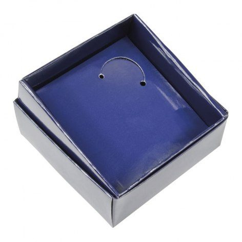 blauer Karton – 90 × 90 × 35 mm, Produktbild (1)