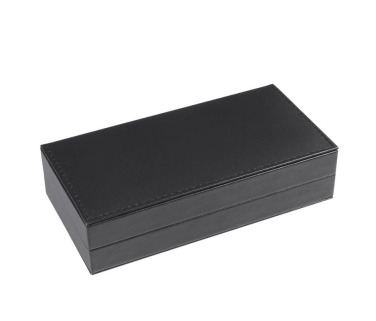 Schwarze PU-Box für 1/2 Stifte – ohne Stift, Produktbild (4)