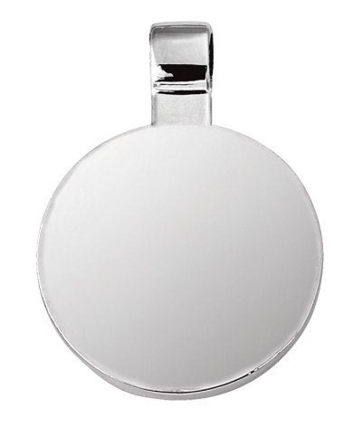 Einkaufswagenplatte Münze 23 mm, Produktbild
