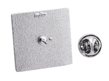 Quadratische Brosche 28 × 28 mm, Vertiefung 25,2 × 25,2 mm, Produktbild (4)