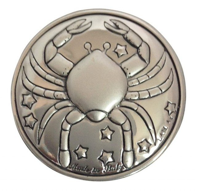 Sternzeichen Krebs – Emblem – Durchmesser 30 mm, Produktbild