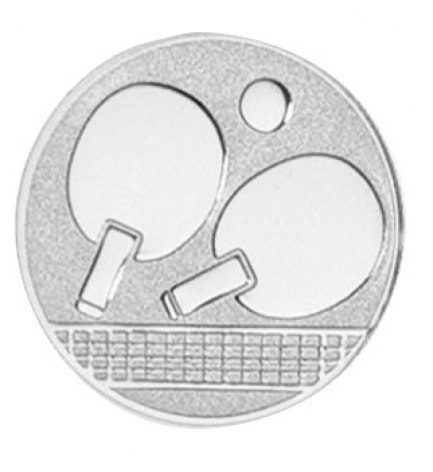 Medailleneinsatz mit Tischtennismotiv, 25 mm, Produktbild