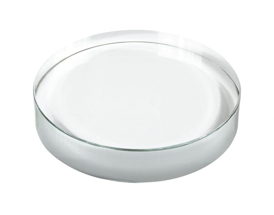 runder Schreibtisch-Briefbeschwerer, Durchmesser 80 mm, Höhe 19 mm, Produktbild (1)