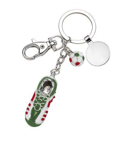 Schlüsselanhänger Fußballschuh Italien, Produktbild (1)