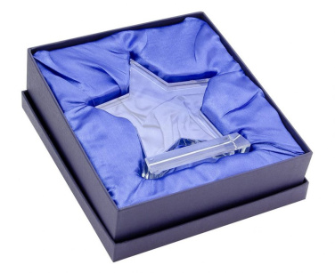 Auszeichnungstrophäe, Stern, weißes Glas, Produktbild (3)