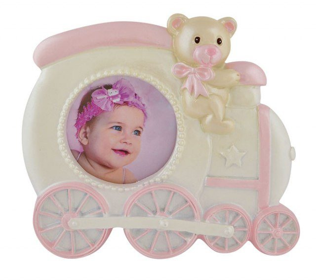 Bilderrahmen „Kleinzug“ rosa, Produktbild