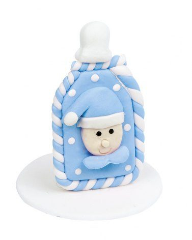Babyflasche hellblau, Produktbild (1)