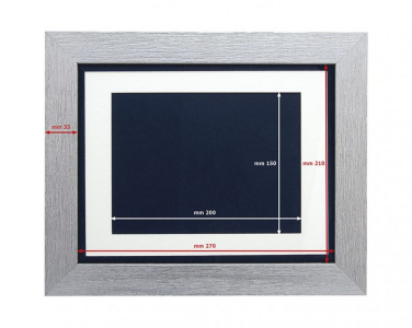 Gesims argento pro targa 13 × 18 cm, Produktbild (2)