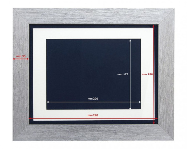 Gesims argento pro targa 15 × 20 cm, Produktbild (2)