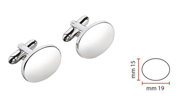 Manschettenknöpfe oval - Standardbox, Produktbild (4)