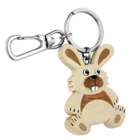 Schlüsselanhänger Hase, ohne Schachtel, Produktbild