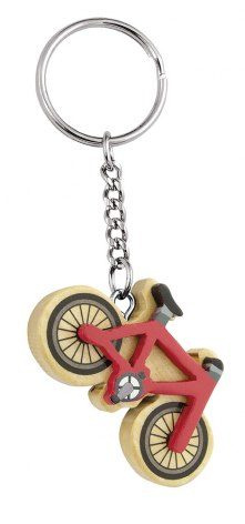 Mini-Schlüsselanhänger – Fahrrad, ohne Verpackung, Produktbild