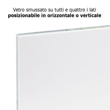 Glasplatte mit blauem Profil 240 × 190 mm, Produktbild (4)