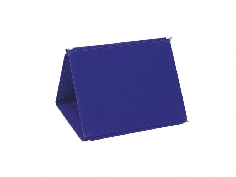 Cartella portatarga MDF Velluto Blau18 × 14, Produktbild (1)