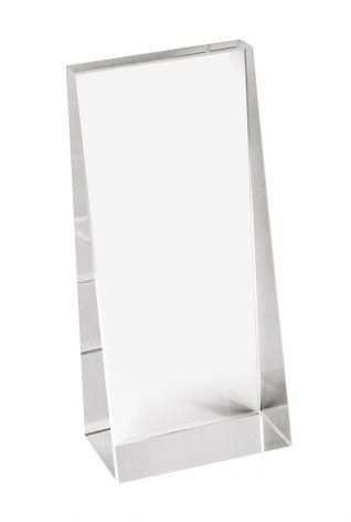 Glastrophäe, transparent, 190 × 80 × 30 - 10, Produktbild (1)