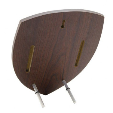 Auszeichnungsplakette aus MDF mit Walnuss-Finish, 210 × 260 × 15 mm, Produktbild (2)