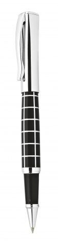 Rollerball-Stift, quadratisch, schwarz, Produktbild