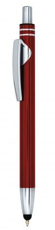 Roter Aluminiumstift mit Touch-Funktion, Produktbild (1)