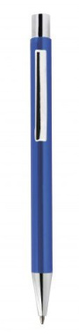 Kugelschreiber aus Aluminium, dunkelblau, Produktbild (3)