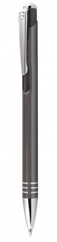 Kugelschreiber, Aluminiumgrau, Produktbild (1)