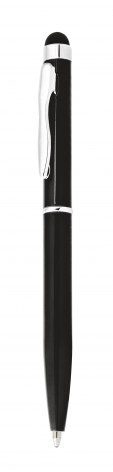 Stift aus Aluminium, Touch-Funktion, schwarz, 100 mm, Produktbild