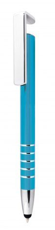 Stift aus himmelblauem Aluminium mit Touch-Funktion, Produktbild (1)