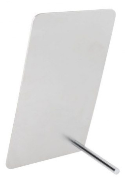 Auszeichnungsplakette aus glänzendem Metall, Rugby-Motiv, 88 × 160 mm, Produktbild (2)