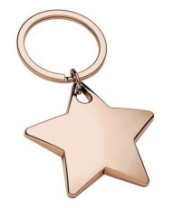 Rosé-Stern-Schlüsselanhänger