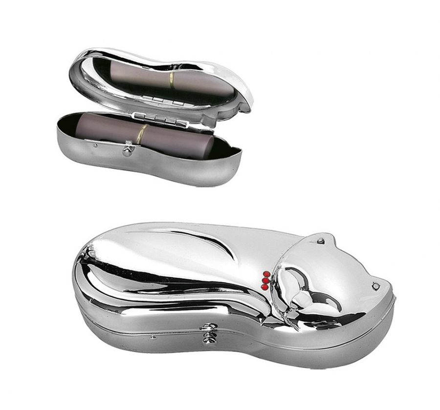 Lippenstiftetui „Katze“ – 27 × 95 mm, Produktbild