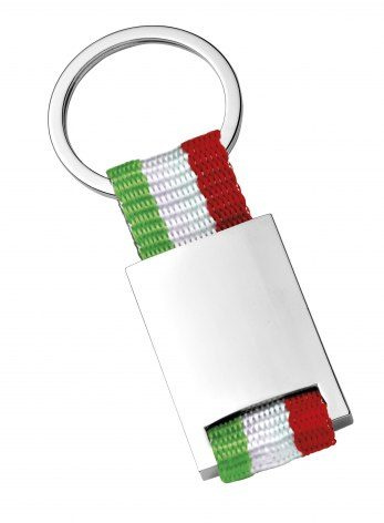 Schlüsselanhänger – italienische Nylonflagge, Produktbild (1)