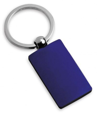 Schlüsselanhänger glänzend/blau, Produktbild (2)
